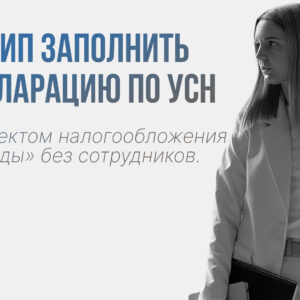 Инструкция по заполнению декларации для ИП на УСН "Доходы" без сотрудников (по новой форме)